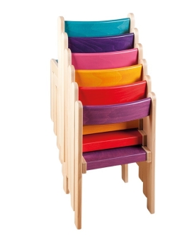 Stühle für Kindergarten in bunt, Kindergartenstühle in vielen Farben!