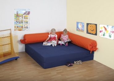 Kindergarten Kuschelecke, Quadratische Kuschel-Ecke für Krippe, Kita ...