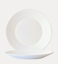 Dessertteller 19,5 cm aus Hartglasgeschirr, Kindergarten Dessertteller